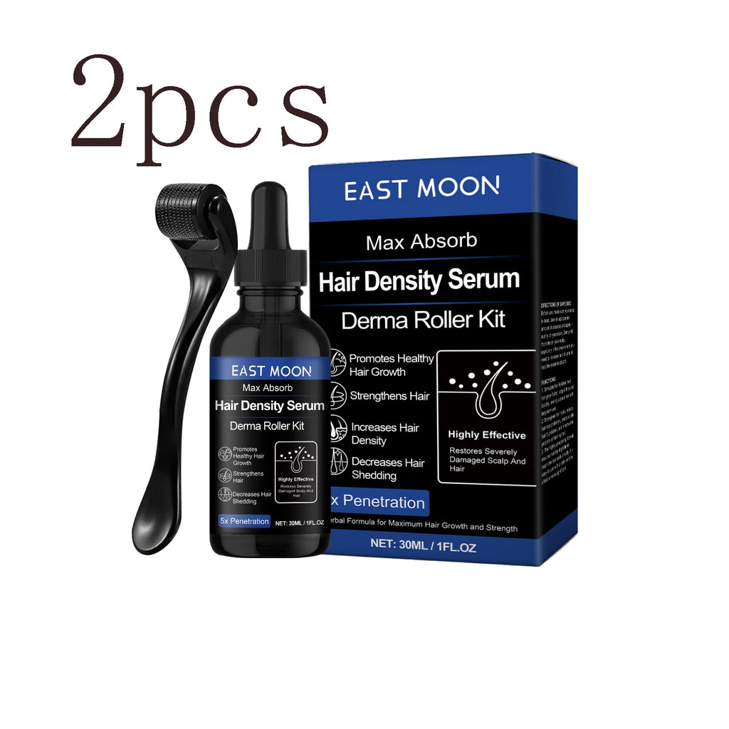 Hair Roller Kit with Nourishing Serum – Hydration & Strength Hair Serum Roller Kit Oasis Select 60ml
