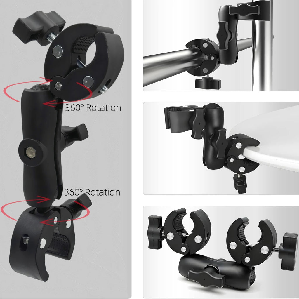 VeFly Crab Super Clamp Camera Mount – GoPro DJI Insta360 Bike
