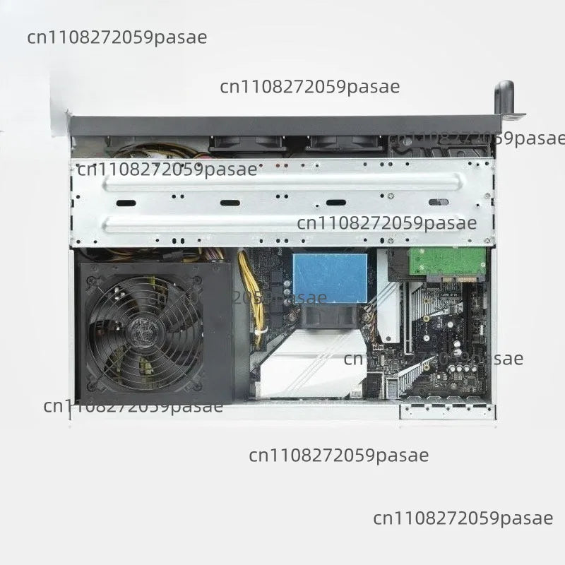2U Rackmount Server Chassis – ATX PSU, Micro-ATX, Galvanized Steel