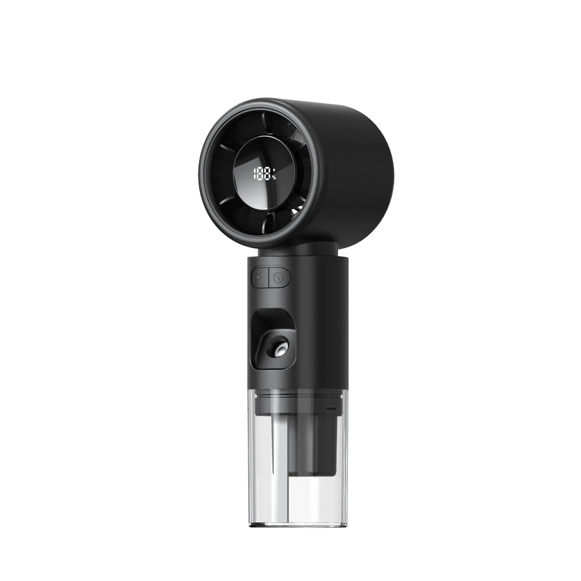 URGGU Portable Handheld Misting Fan | Digital Display & USB