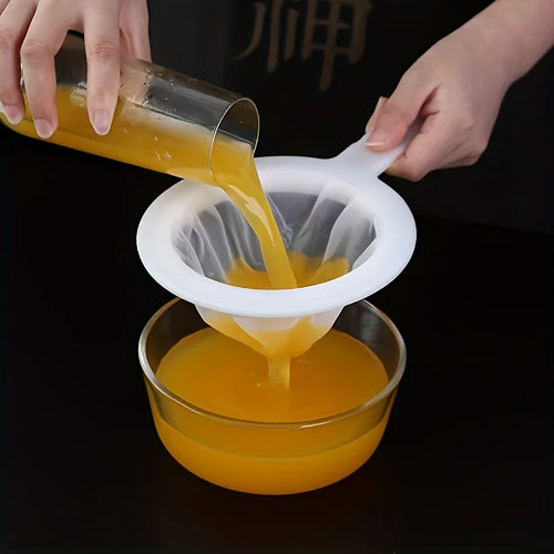 100 Mesh Fine Mesh Filter,Hanging Strainer for Home Brewing Wine Tea,Kitchen Sieve for Soy Milk Juice Flour,Durable & Easy Clean Oasis Select