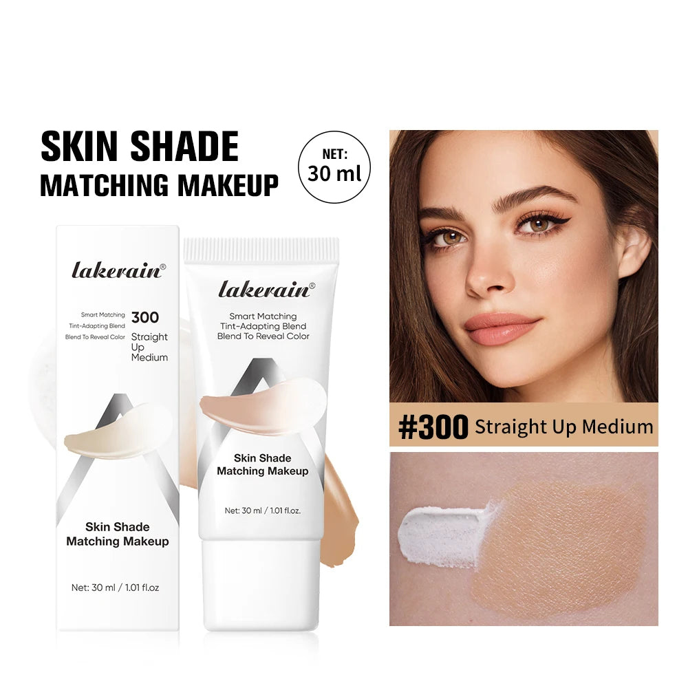 Lakerain Color-Changing Foundation SPF15 – Shade Matching Makeup