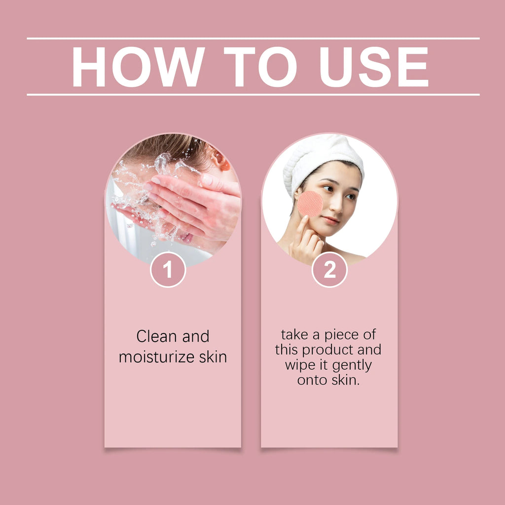 WEST MONTH Collagen Pad Face Brightening Deep Moisturizing Gentle Skin Care Improving Skin Elasticity Firming Cleansing Gasket Oasis Select