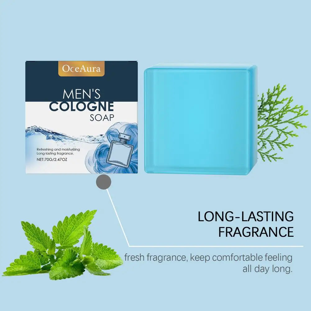 Men's Natural Handmade Bar Soap – Cleansing & Moisturizing Men's Bar Soap Oasis Select