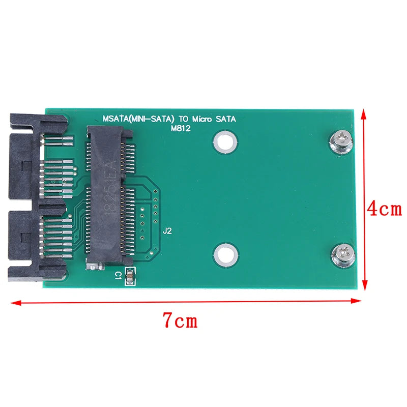 1Pc Mini PCIe PCI-e mSATA 3x5cm SSD To 1.8" Micro SATA Adapter Converter Card Oasis Select