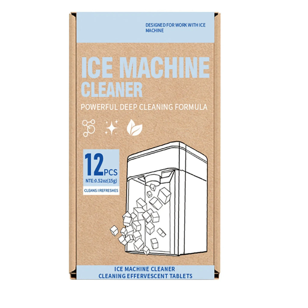 12-Pack Ice Maker Cleaner Descaler Tablets – All Machines Ice Maker Cleaner Oasis Select 12pcs