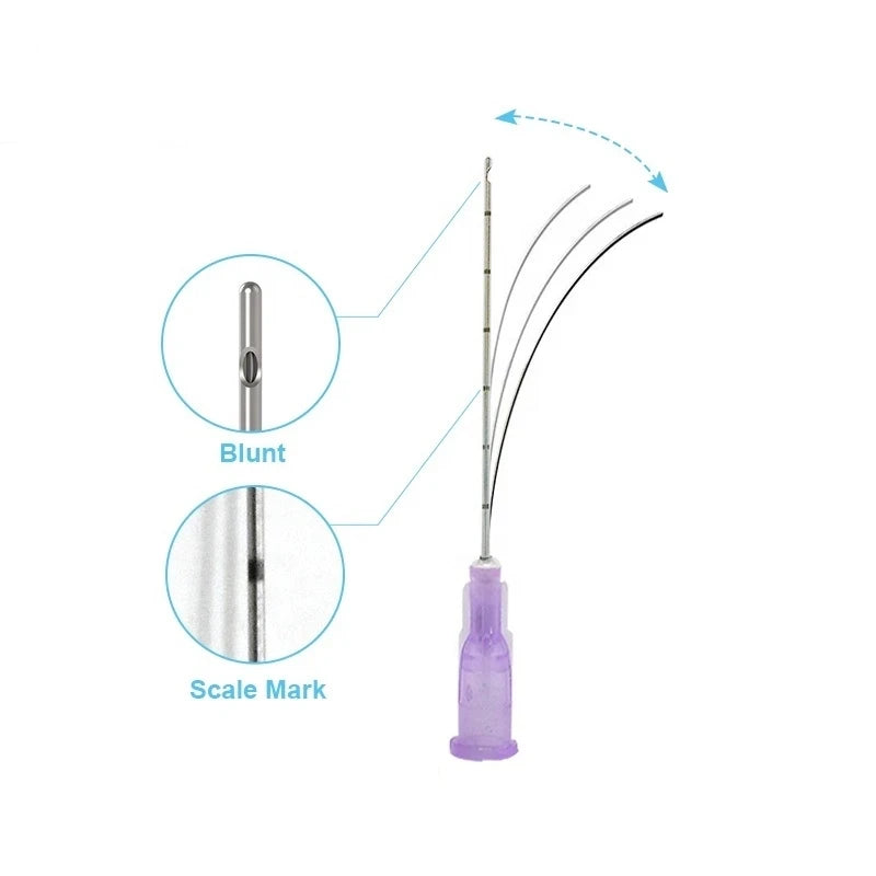 Disposable Micro Blunt Tip Cannula Needles – 14G to 30G Set