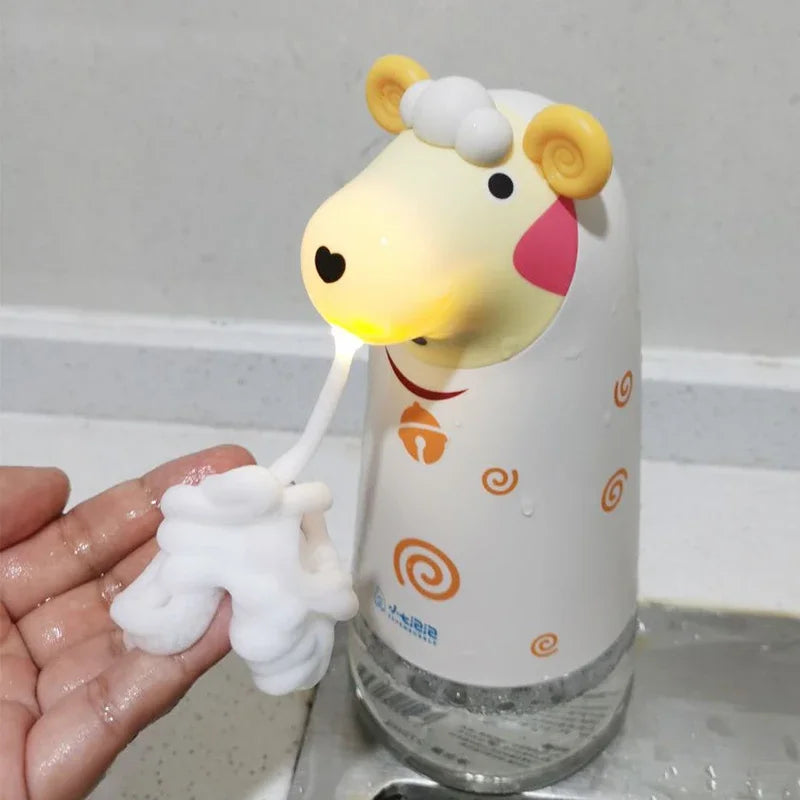 Automatic foam soap dispenser cartoon smart sensor shampoo and bathroom wash hand sanitary soap pump dispenser kid's gift Oasis Select