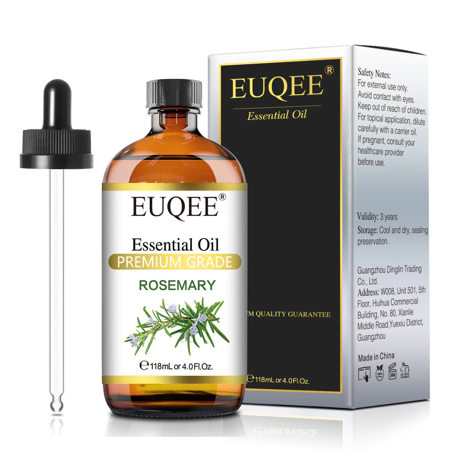 EUQEE Aromatherapy Essential Oils – Lavender, Eucalyptus & More