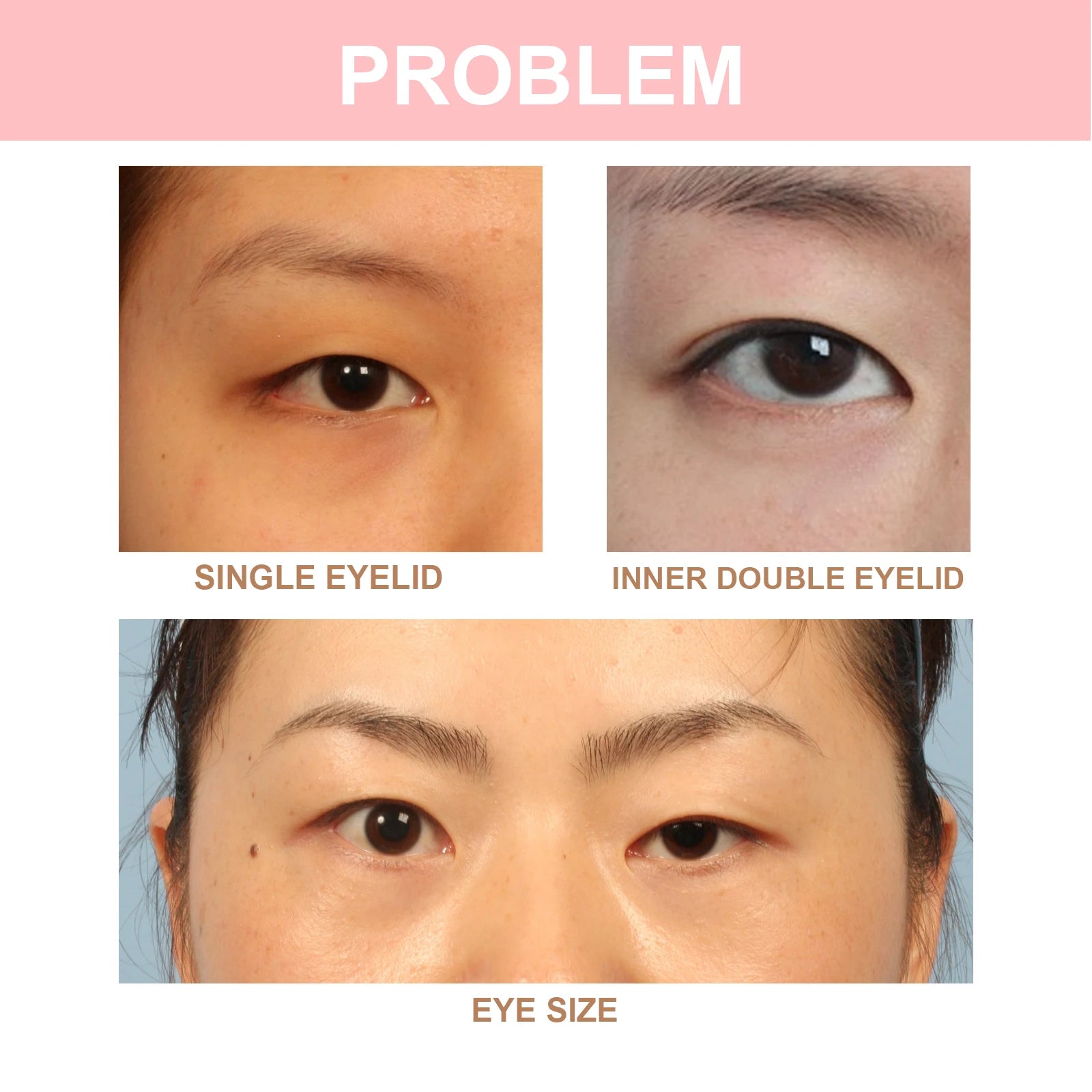 Double Eyelid Styling Cream Natural Invisible Eye Lift Eyelid Adhesive Cream Quick-Drying Long Lasting Eyelid Glue With Y Stick Oasis Select