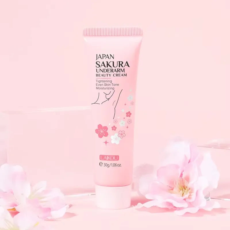 Laikou Sakura Underarm Brightening Cream – Dark Skin 30g Body Brightening Cream Oasis Select 30g 1