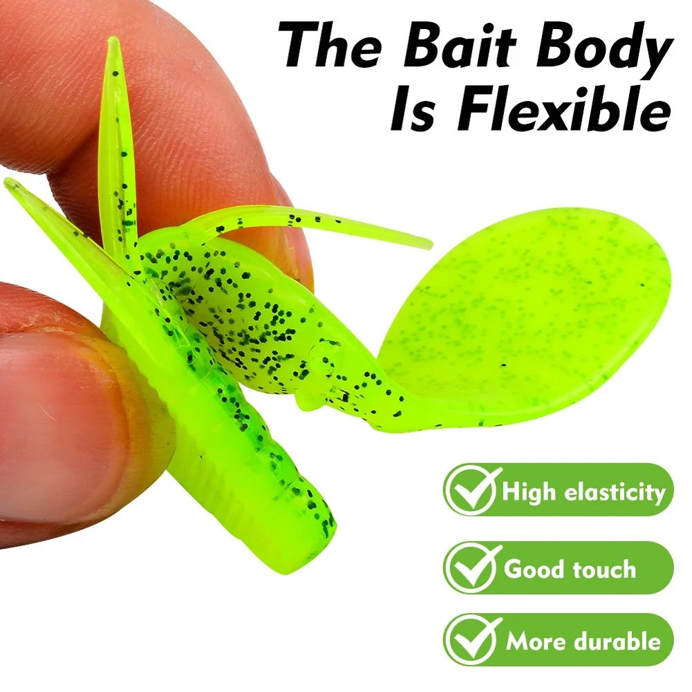 8PCS Soft Plastic Fishing Lure 9cm Paddle Tail Swim Bait For Bass Trout Perch For Predator Fish Oasis Select
