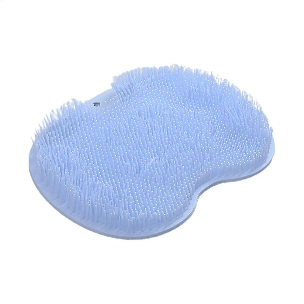 Foot Scrubber Shower Mat Bathroom Back Washer Pad Quick-Dry Shower Foot Scrubber Mat for Bathroom Bathtub Hotel Poolside Oasis Select Blue