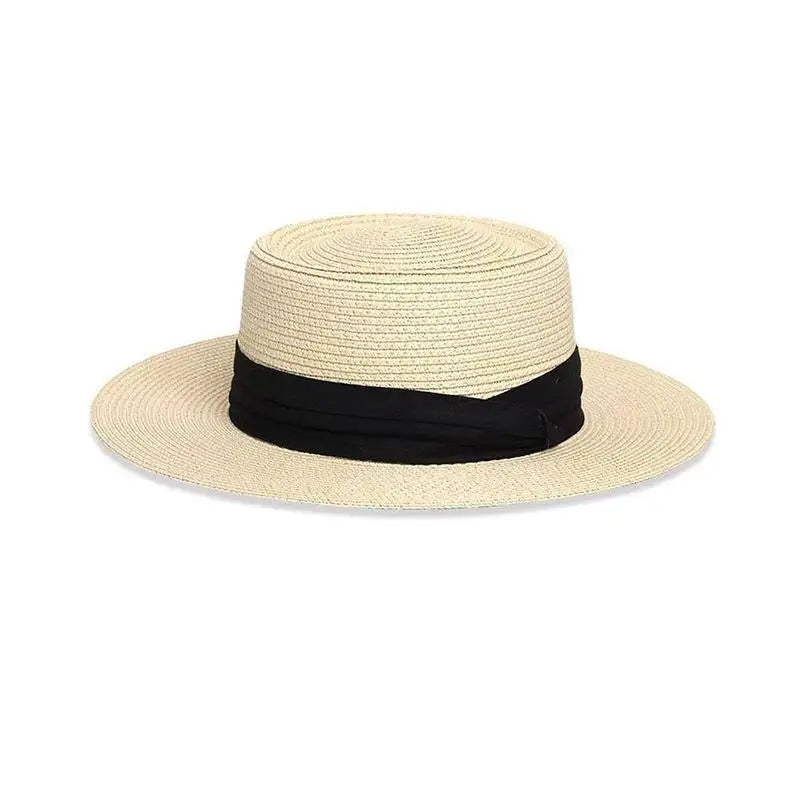 Women Straw Sunscreen Cap 모자 썬캡 비치모자 очки солнцезащитные женск Gorros Foldable UV Protection Outdoor Large Brim Sunscreen Oasis Select B14