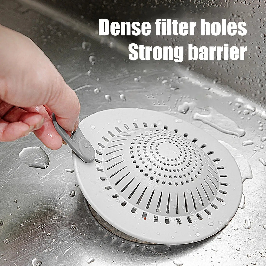 Silicone Drain Strainer Hair Catcher with Drain Holes for Bathroom Kitchen Shower Drain Hair Catcher Anti-blocking Sink Oasis Select