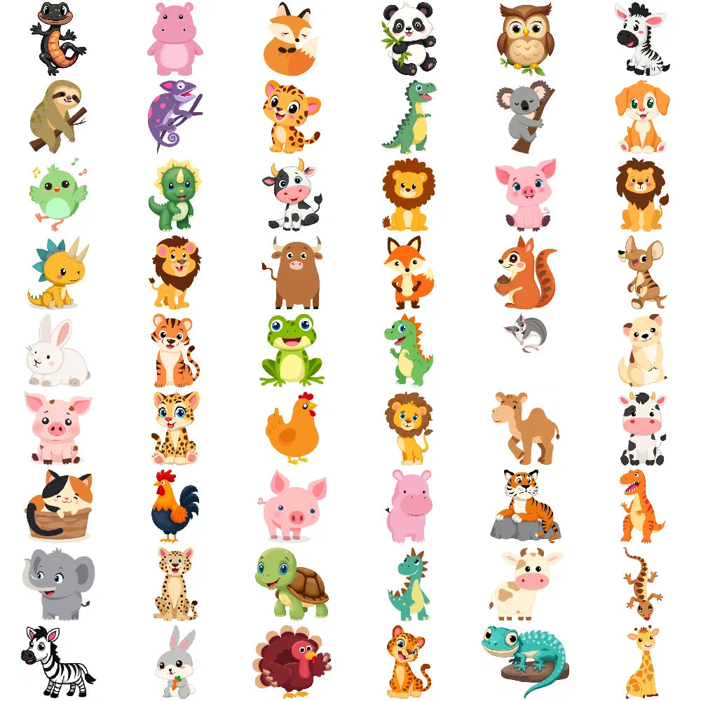 9-Piece Waterproof Temporary Tattoo Stickers – Wolf & Bear