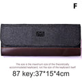 PU Felt Keyboard Carrying Case Bag | Dustproof Storage
