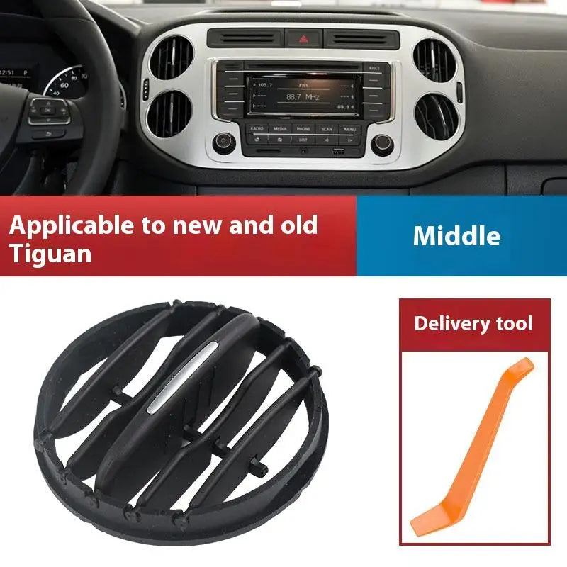 1Pcs Car Air Conditioning Folding Accessories For 2010-2017 Air Vent Cover Auto Interior Air Conditioning Vents Grille Oasis Select A2