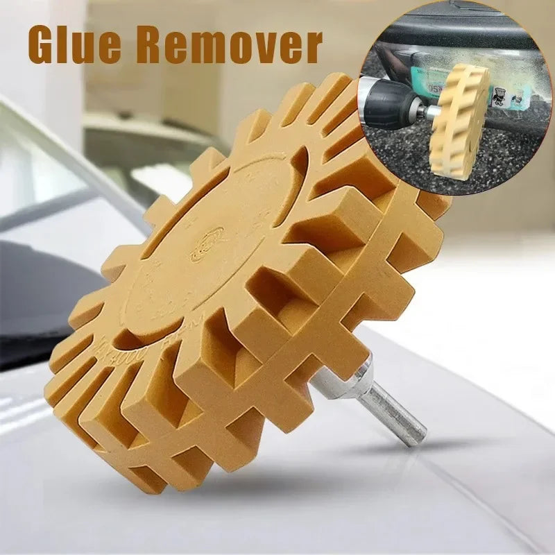 100mm 4 Inch Car Eraser Wheel Smooth Power Drill Adapter Decal Removal Paint Repair Rubber Effective Practical Quick Pinstripe Oasis Select