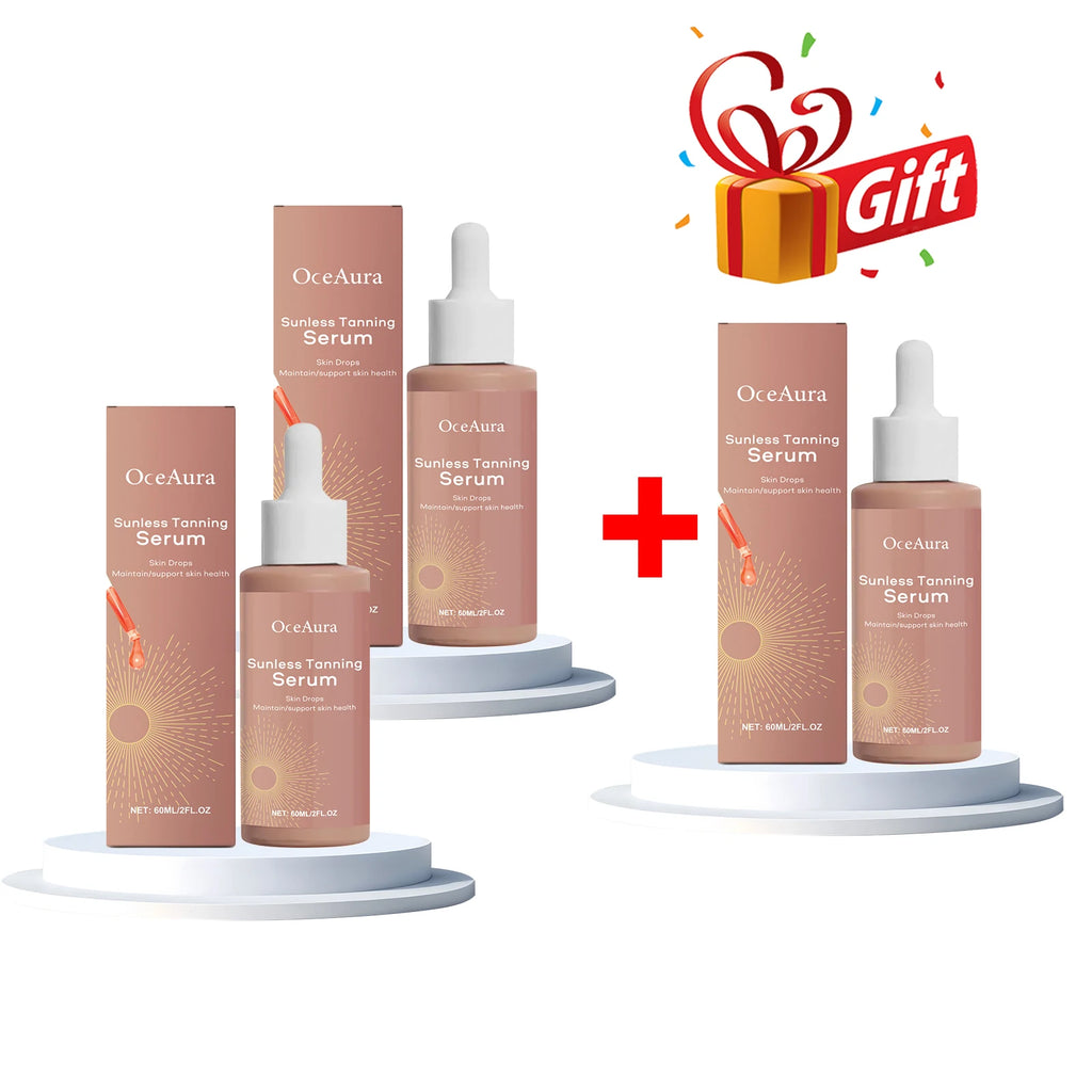 Herbal Sunless Self Tanning Serum – Natural Bronze Glow 60ml
