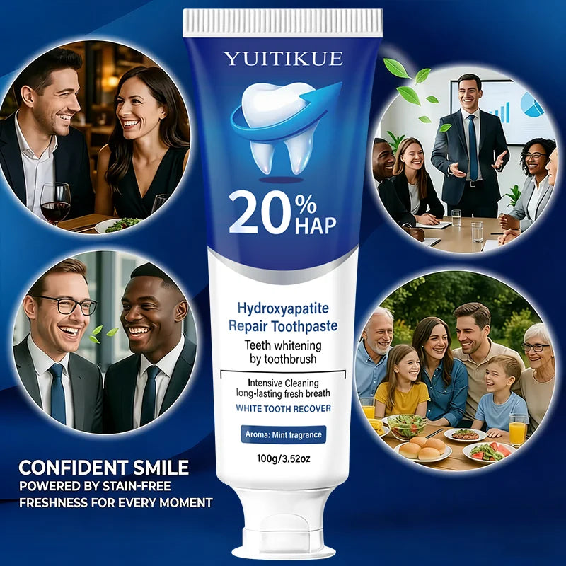 20% Hydroxyapatite Toothpaste – Whitening & Fresh Breath Whitening Toothpaste Oasis Select