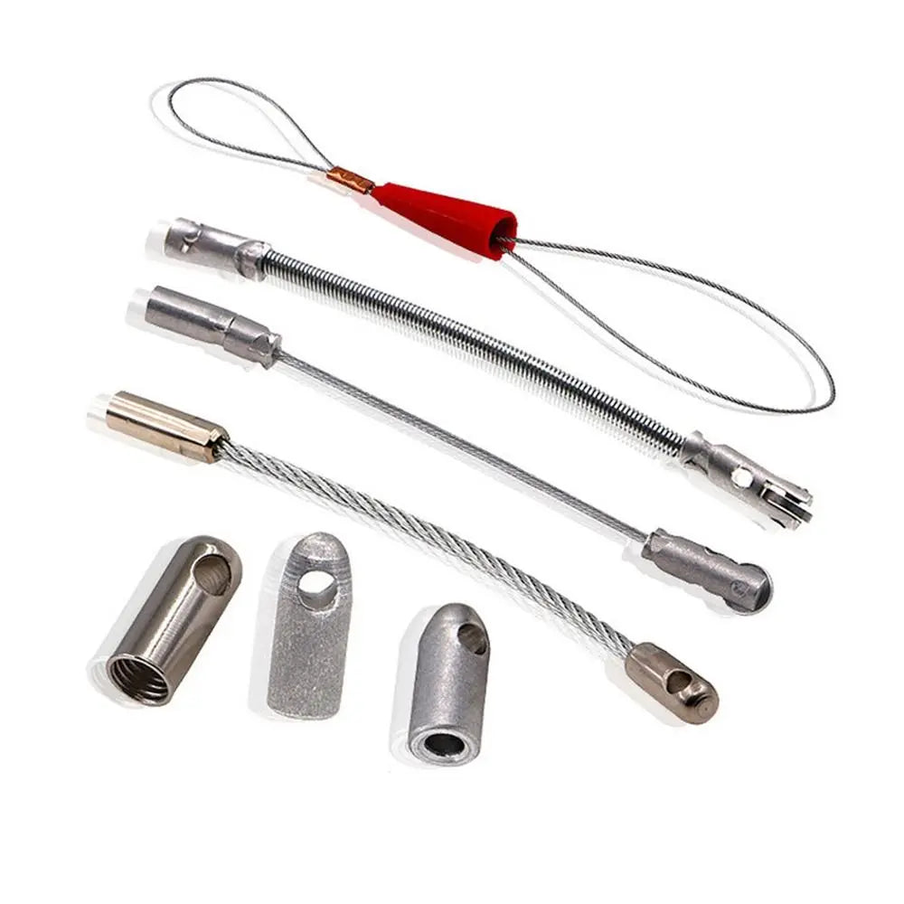 For Repair Fast Cable Puller Auxiliary Electrician Automatic Thread Guide Connector Head Wire Cable Elastic Threader Oasis Select