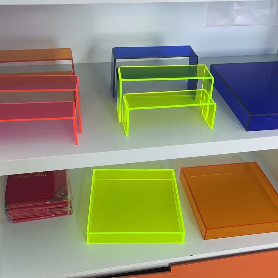 Acrylic Display Stand – Figurine, Shoe, Handbag & Cup Organizer
