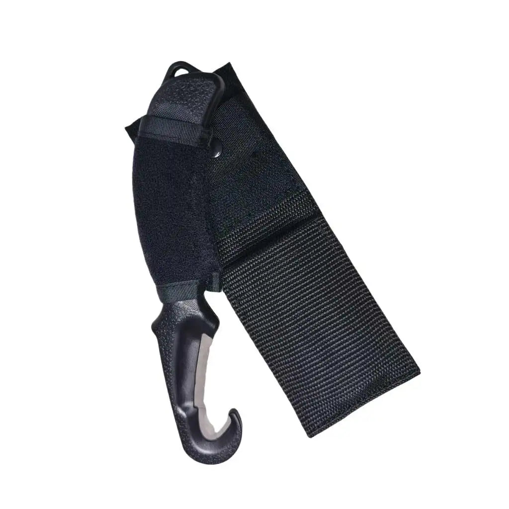 Professional Scuba Diving Snorkeling Titanium Line Cutter Underwater Dive Spearfishing Knife Cable Rope Cutter With Case Oasis Select