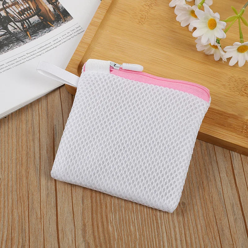 Thickened Polyester Mesh Laundry Bag Mini Multi-Function Laundry Bag Bra Lingerie Socks Laundry Basket Washing Machine Sorting Oasis Select