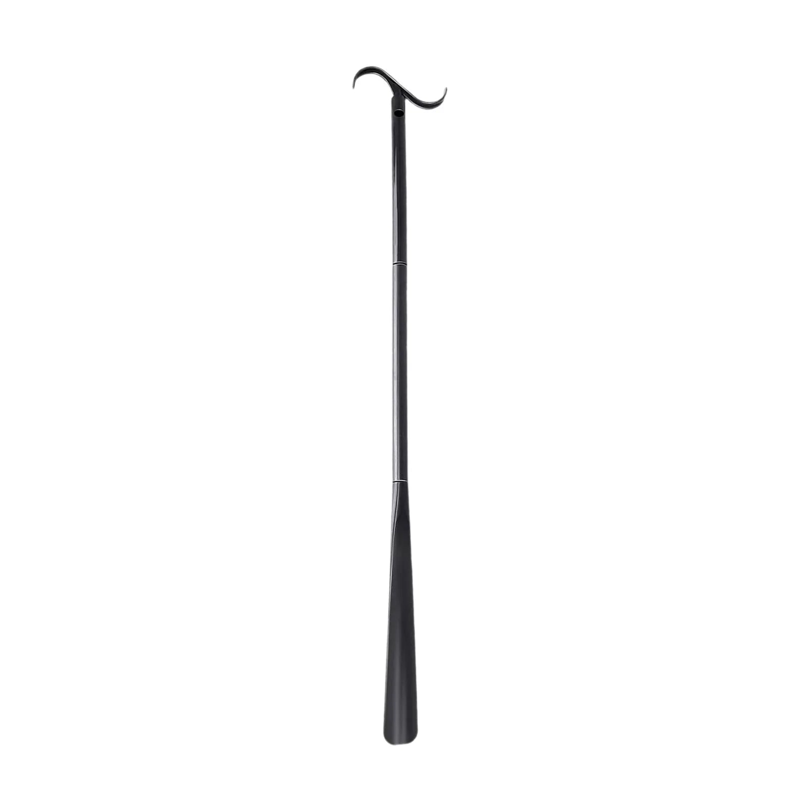 New Shoe Spatula Stainless Steel Long Metal Lifter Shoehorn Luxury Shoe Horn Foldable Shoehorn Portable Oasis Select B