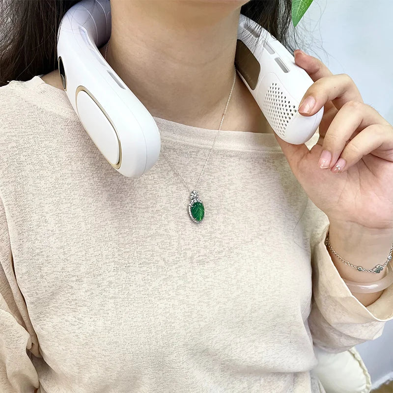 URGGU Bladeless Semiconductor Cooling Neck Fan – Hands-Free
