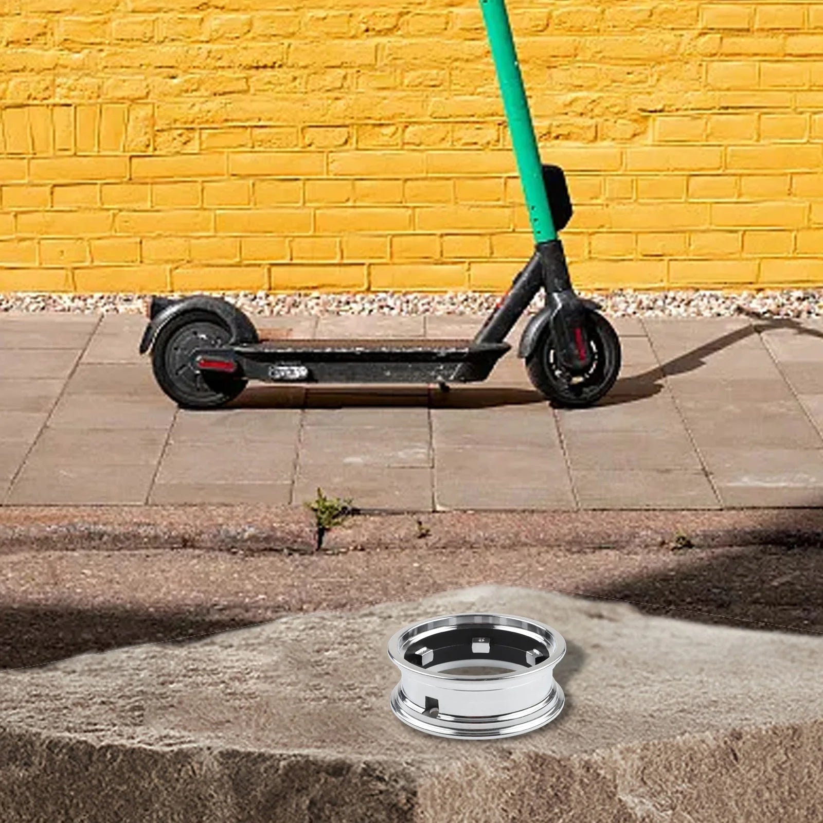 Scooter Repairs Outdoor Riding 177*62mm Electric Scooter Wheel Hub Damaged Scooter Wheel Replacement Wheel Hub Oasis Select