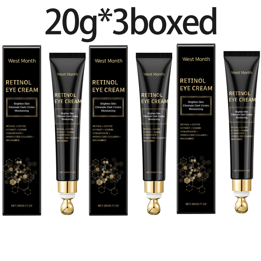 WEST MONTH Eye Cream – Dark Circles, Wrinkles & Anti-Aging Anti-Aging Eye Cream Oasis Select 20g x 3boxed