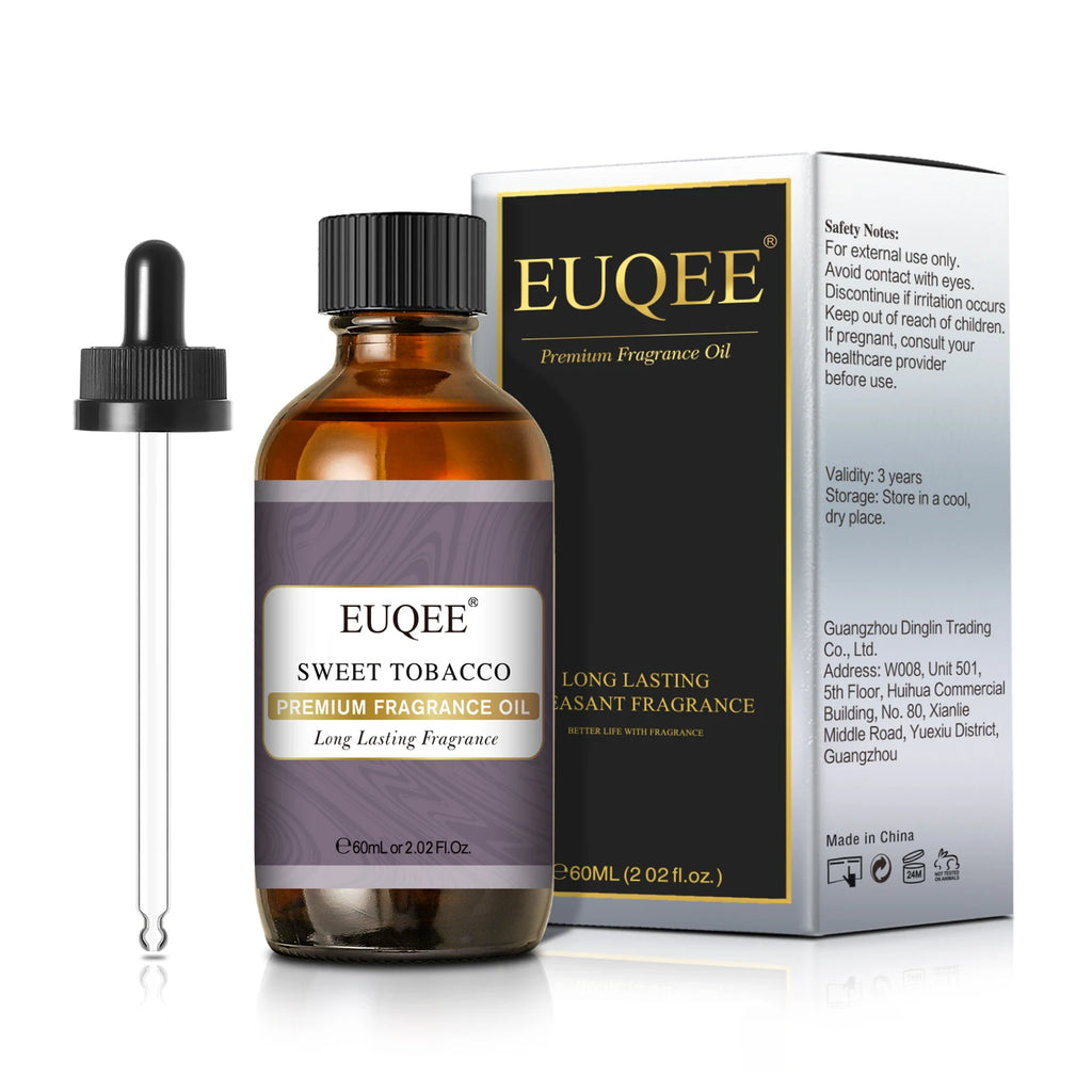 EUQEE 60ml Men's Fragrance Oil – Reed & Car Diffuser Oil