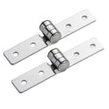 2PCS Stainless Steel Nothing Frame Hinge Mechanical Equipment Hinge Heavy-duty Industrial Flat Folding Gemel Furniture Hardware Oasis Select 2PCS