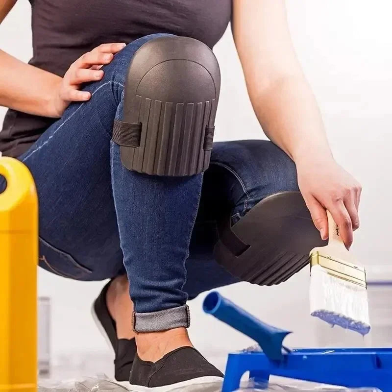 1pair Knee Protection Pad Tile Mud Workers Knee Paste Floor Brick Artifacts Moisture Thickening Brick Garden Manual Work Tools Oasis Select