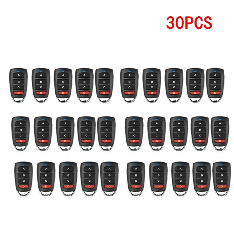 1/5/10/20/30/40/50pcs 433mhz Remote Control Smart Copy Duplicator Electric Garage Door Gate Remote Cloning Oasis Select 30PCS