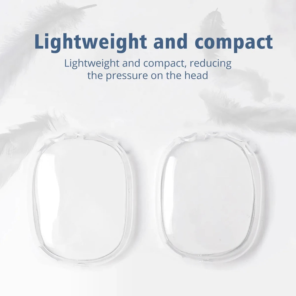 For AirPods Max Transparent Case Soft TPU Anti-Scratch Cover Sleeve Protective Cases For Apple AirPods Max Headphone Accessories Oasis Select
