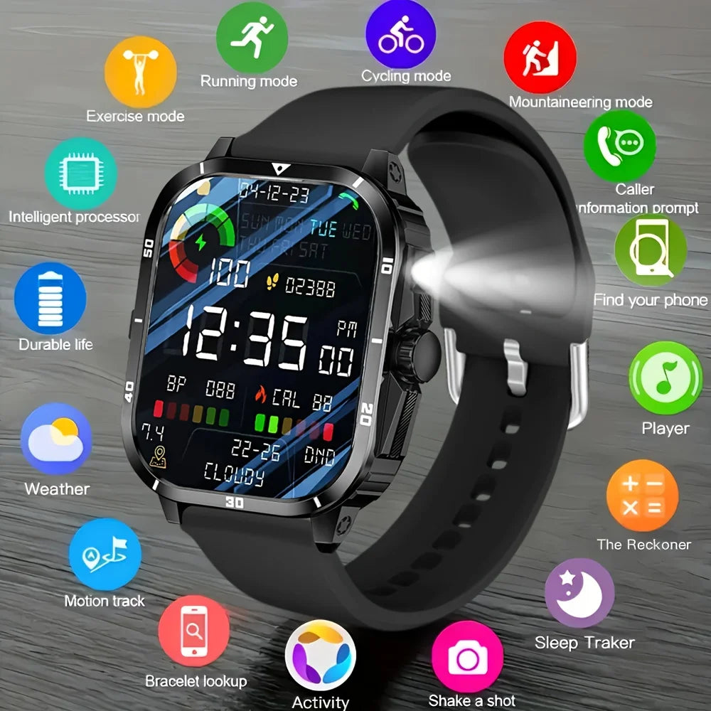 ERUN Smartwatch 2.01" Touch Screen | Android & iPhone
