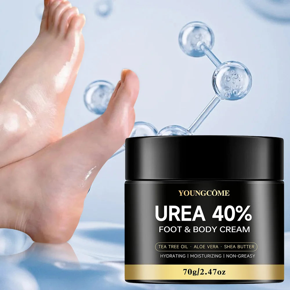 Urea 40% Foot Cream – Dry Cracked Heel & Skin Repair | YOUNGCOME
