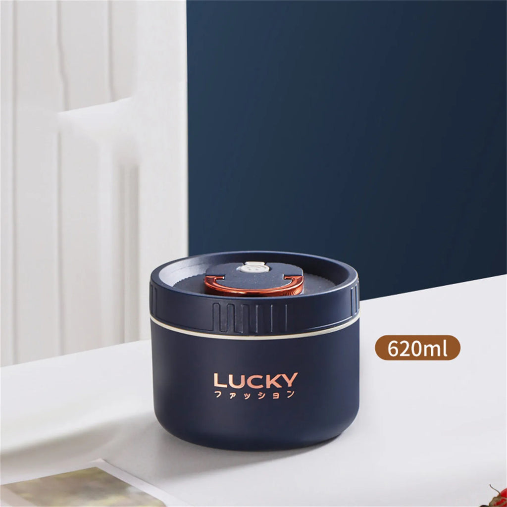 Thermal Lunch Box Bento Box Portable Insulated Lunch Container Stackable Leakproof Stainless Steel Food Container Oasis Select F