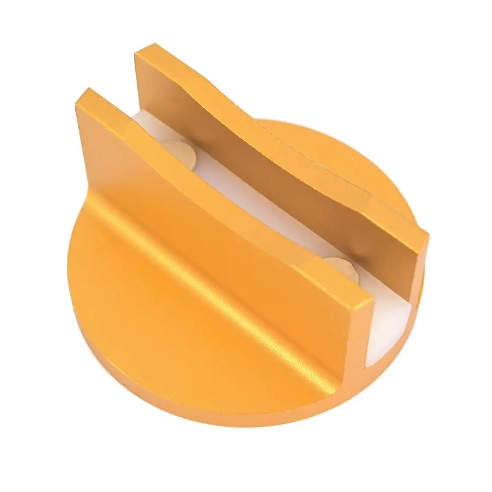 Magnetic Pinch Weld Jack Pad – Aluminum Grooved Jacking Puck Vehicle Jack Adapter Oasis Select B