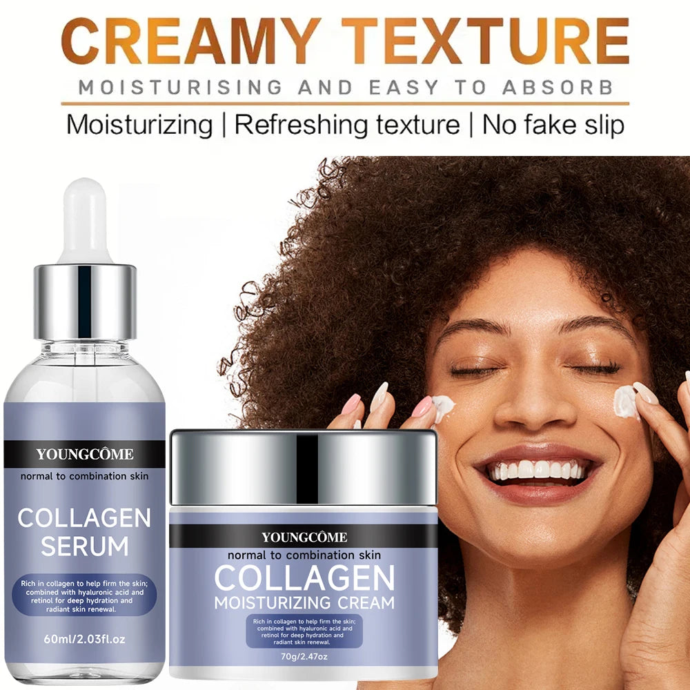 Collagen Facial Serum with Hyaluronic Acid & Retinol | All Skin