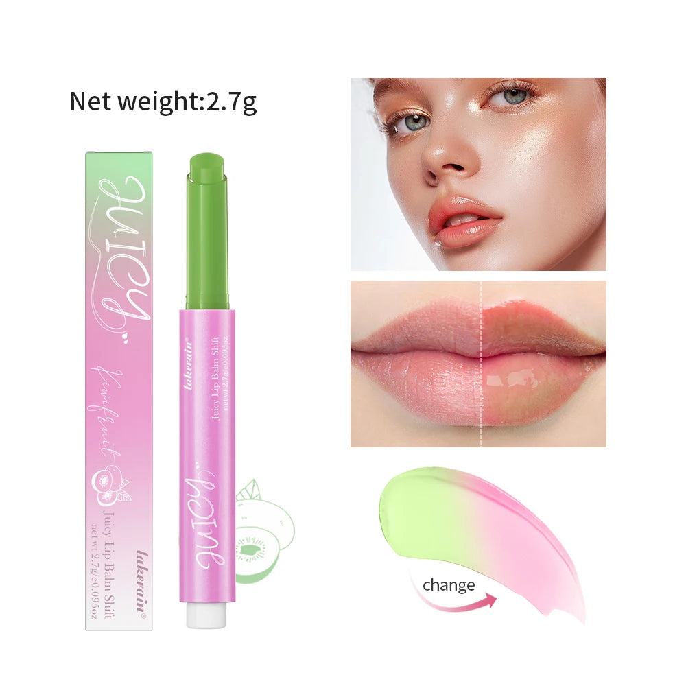 Lakerain Color Change Lip Balm Gloss with Vitamin E – 6 Shades Color Change Lip Gloss Oasis Select Kiwifruit4