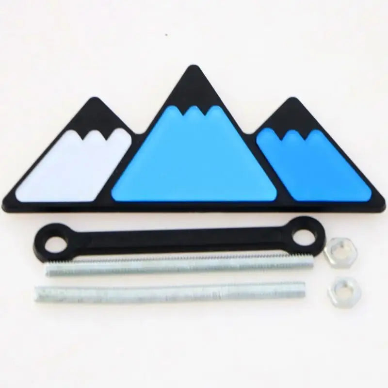 Set 3D Personalized Three-Shaded Logo Car Adornment Stickers for Side and Rear of Vehicle Oasis Select A3
