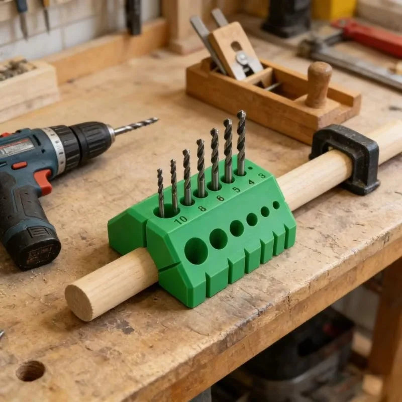 1-20PCS 3D Printed Drill Guide Tool Portable Drill Bit Alignment Jig for Woodworking Precise Positioning DIY Woodworking Helper Oasis Select
