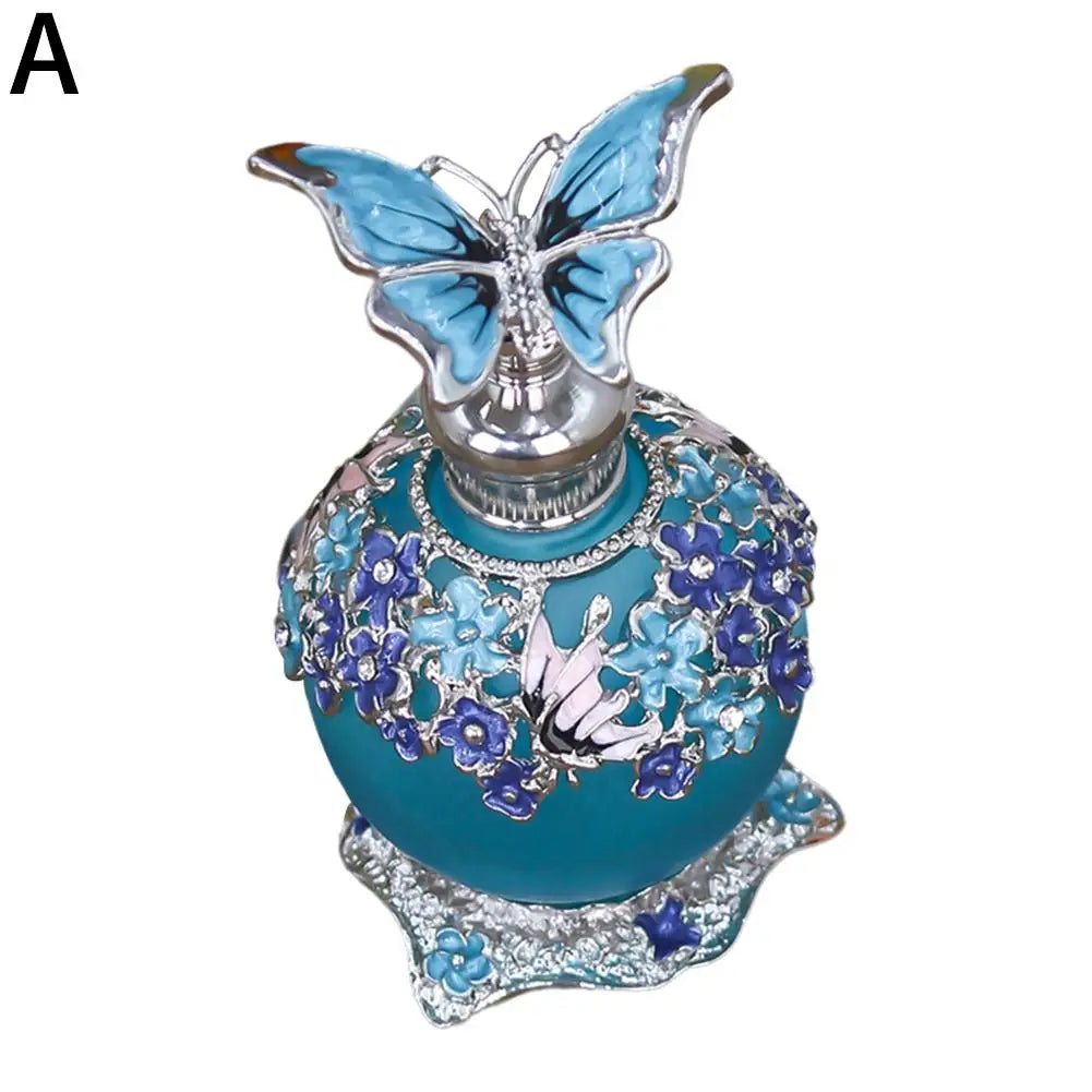 Crystal Vintage Style Perfume Bottle Refillable Perfume Atomizer Perfume Dispensers For Beauty Salon Arab Style Oasis Select H 25ml