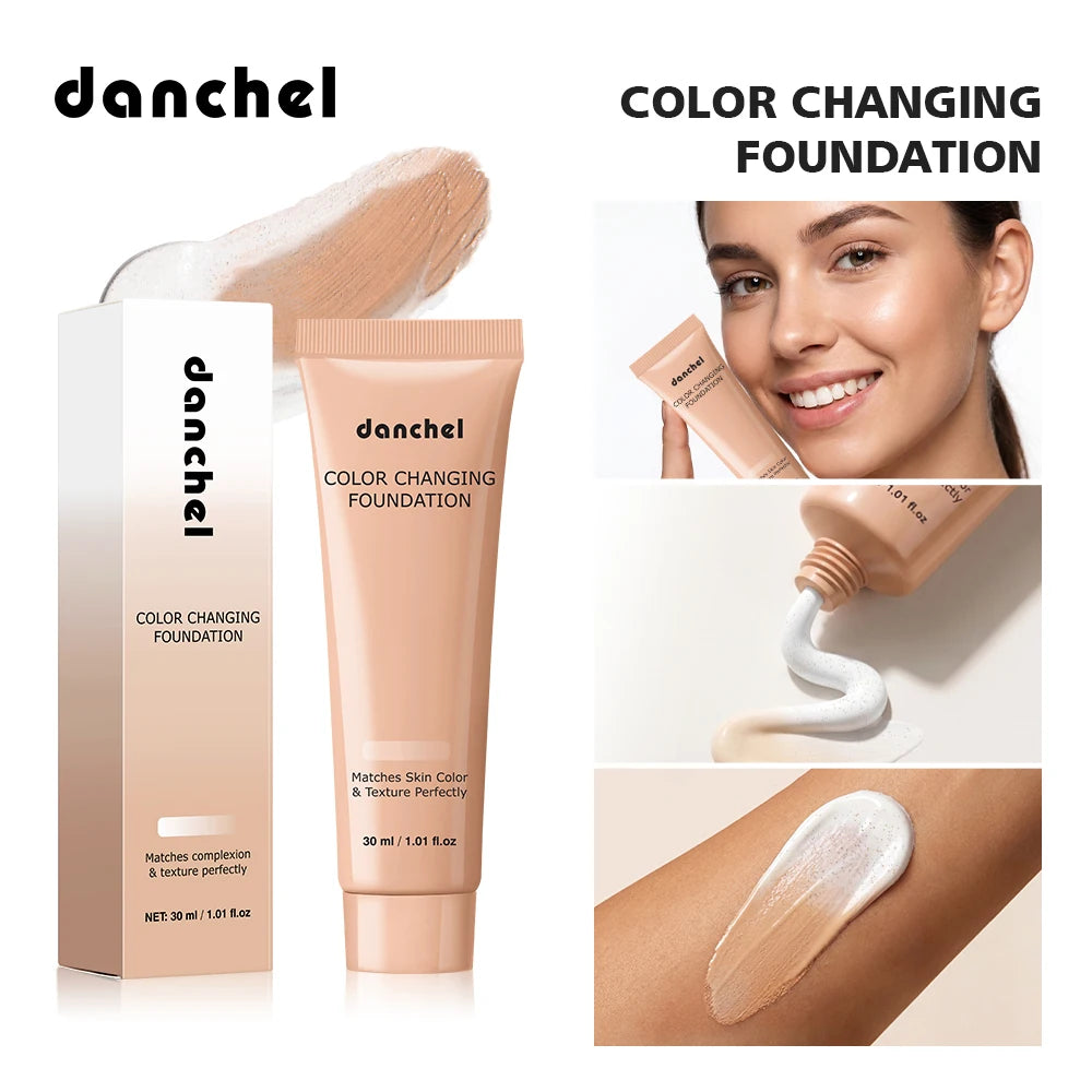 Color Changing Foundation Nourish Repair Skin Deep Hydration Brighten Even Tone Natural Matte Makeup Effect Concealer Foundation Oasis Select