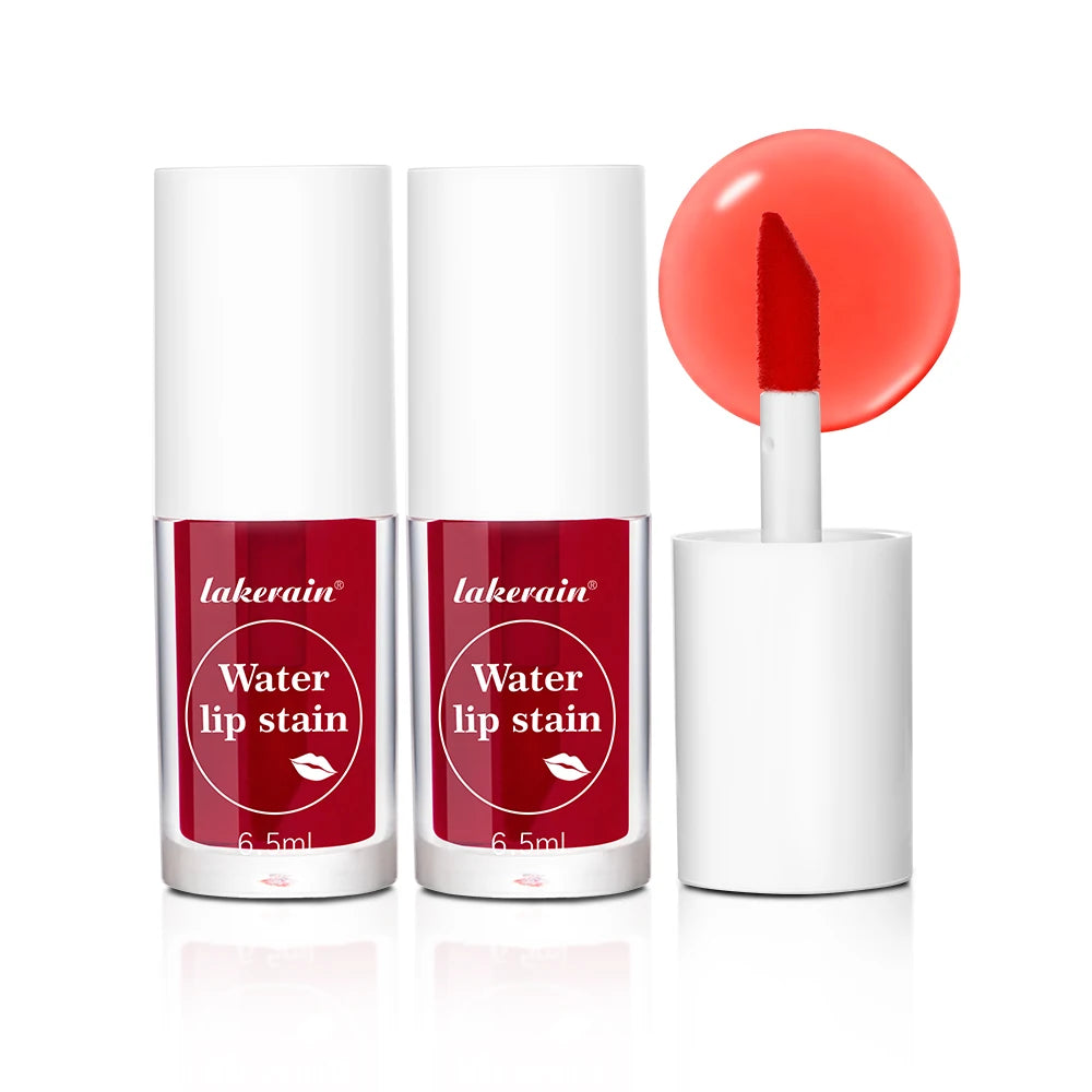 Lakerian Water Lip Stain Moisturizing Lip Glaze Long Lasting Lip Ink Face Lip Dual Purpose Waterproof Liquid Cosmetics Makeup Oasis Select 1x2 piece