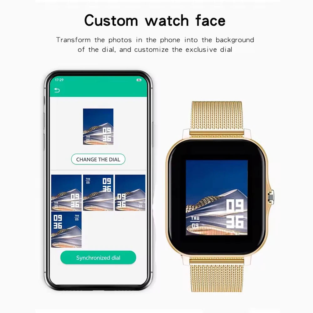COTAUL Y13 Smart Watch – Bluetooth Calls & Fitness Tracker